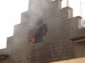 Feuer 3 Reihenhaus komplett ausgebrannt Koeln Poll Auf der Bitzen P304